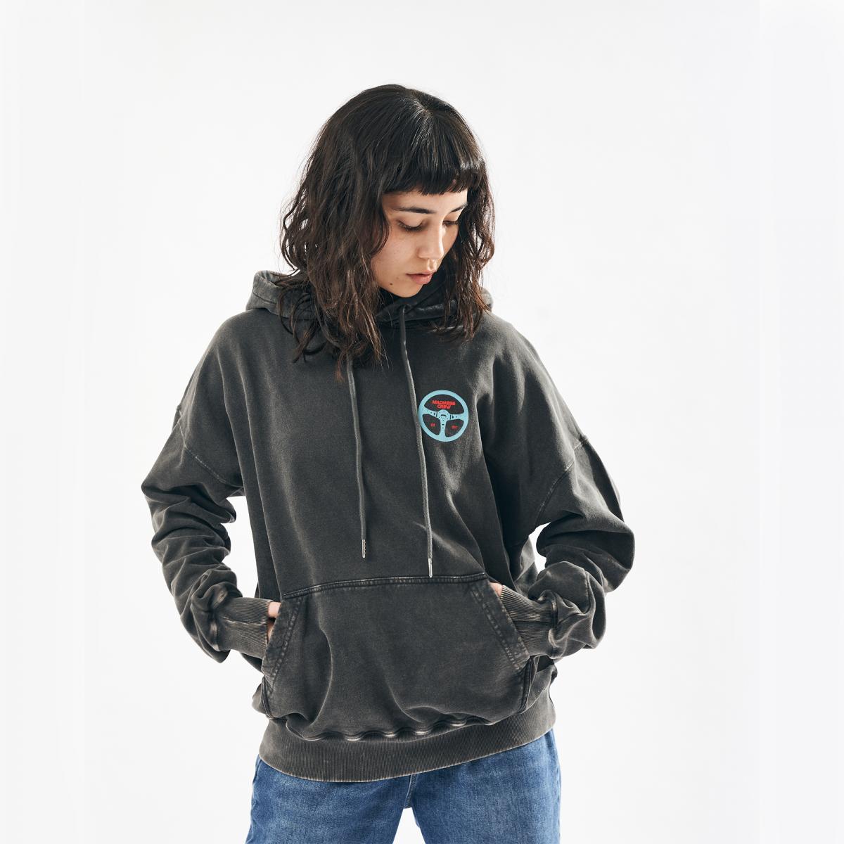 Geisha マドネス Acid Wash Hoodie